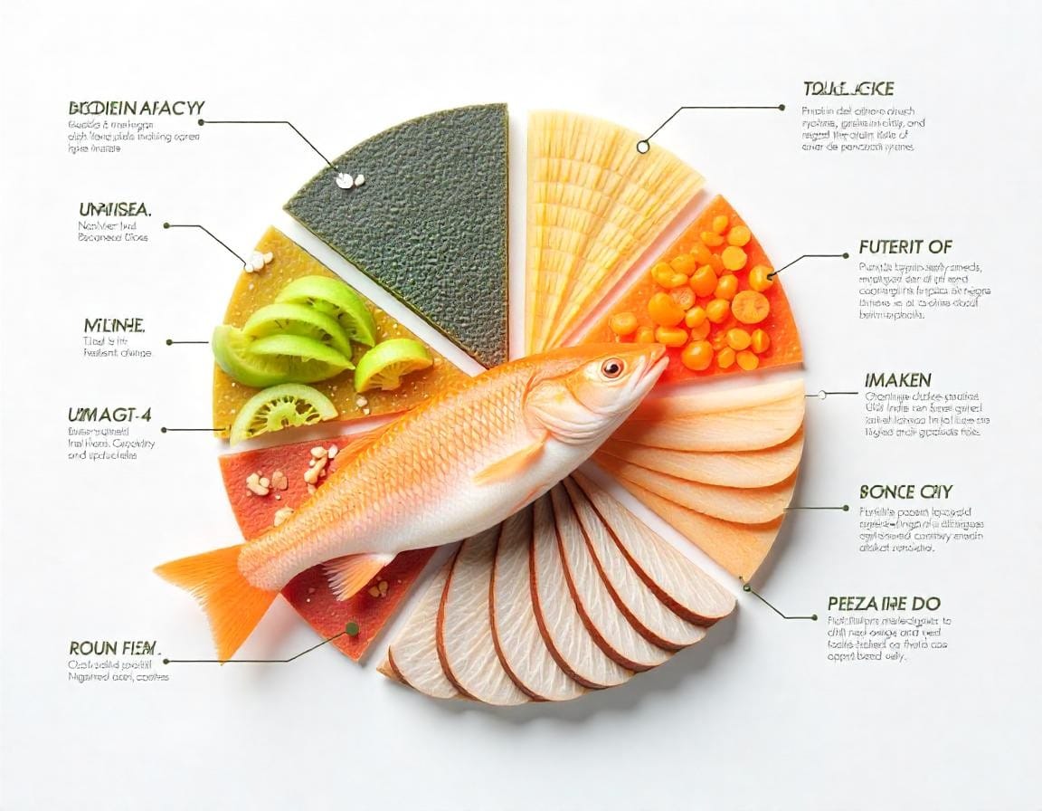A nutritional infographic