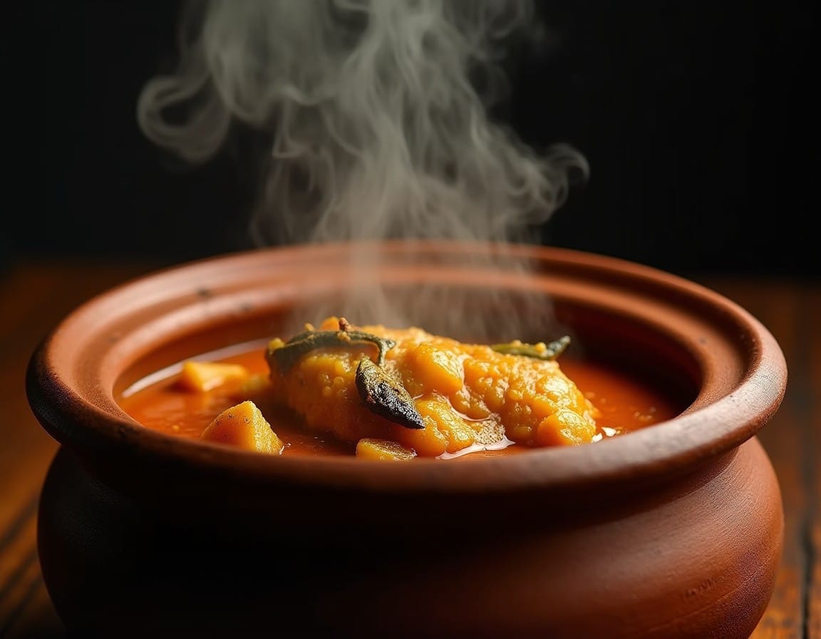 Final Roho Fish Curry is Reddy