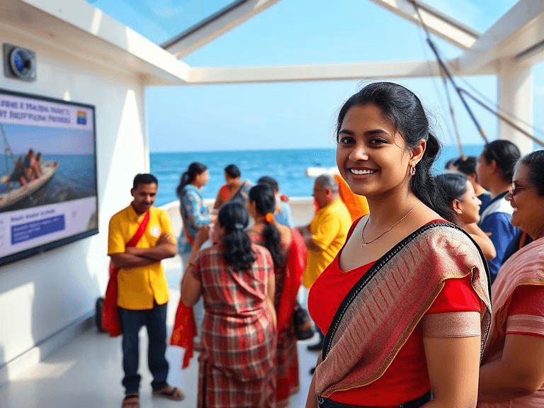 Training programs for fishers under PMMSY
