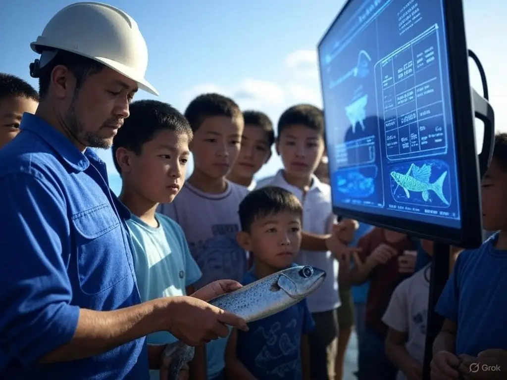 Children learning